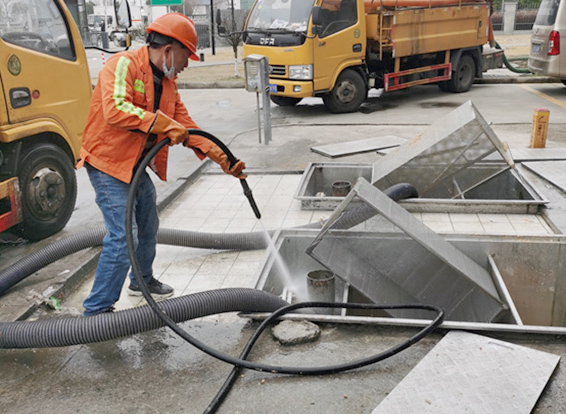 卫滨隔油池清理